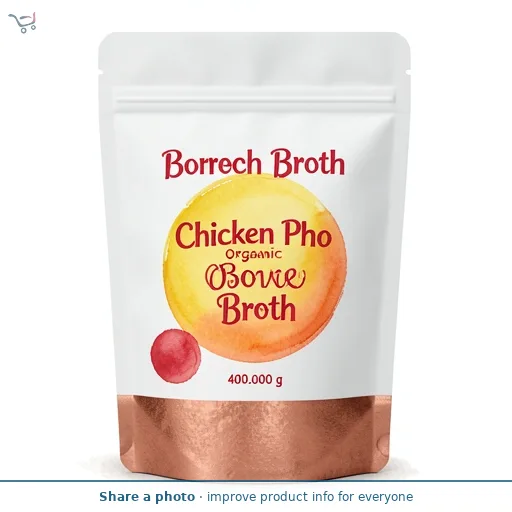 Borough Broth Chicken Pho Organic Bone Broth 400g