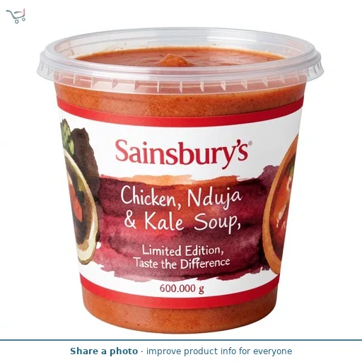 Sainsbury's Chicken, Nduja & Kale Soup, Limited Edition, Taste the Difference 600g