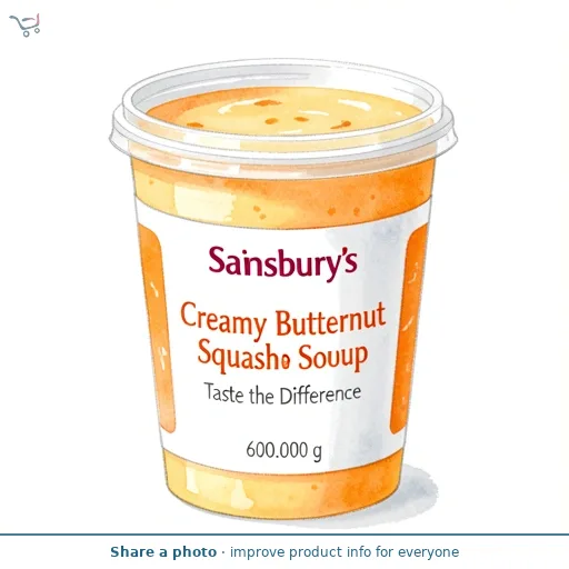 Sainsbury's Creamy Butternut Squash Risotto Soup, Taste the Difference 600g