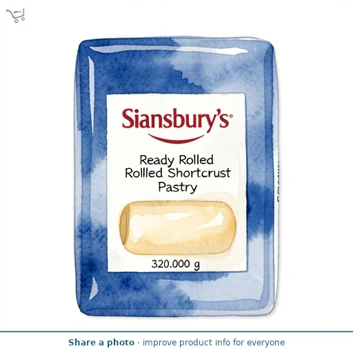 Sainsbury's Ready Rolled Shortcrust Pastry 320g