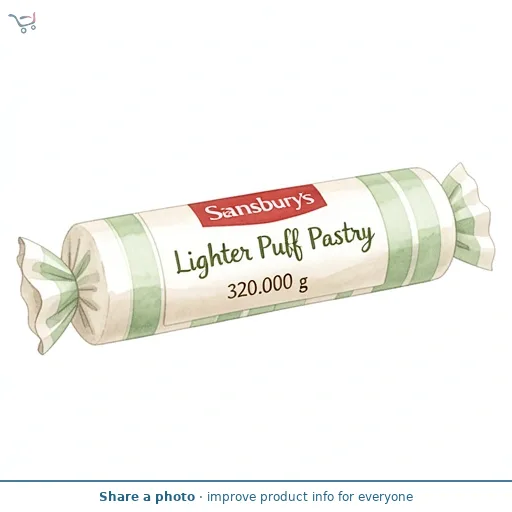 Sainsbury's Lighter Puff Pastry 320g