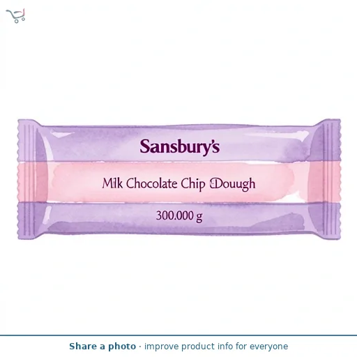 Sainsbury's Milk Chocolate Chip Cookie Dough 300g