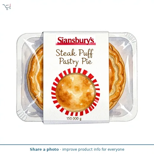 Sainsbury's Steak Puff Pastry Pie 150g