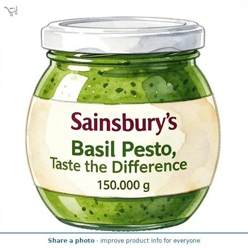 Sainsbury's Basil Pesto, Taste the Difference 150g