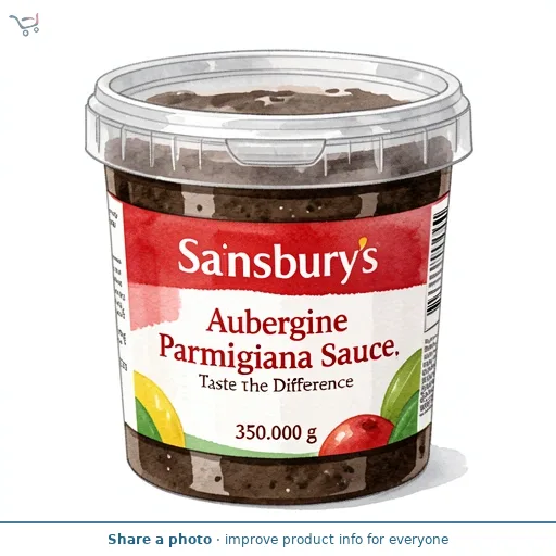 Sainsbury's Aubergine Parmigiana Sauce, Taste the Difference 350g