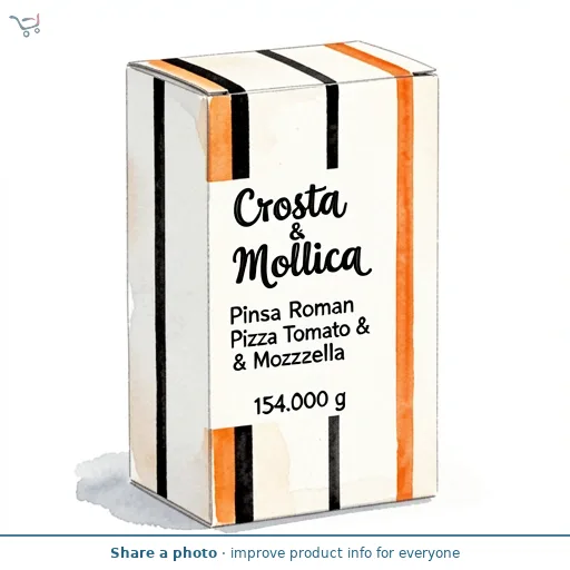 Crosta & Mollica Pinsa Roman Pizza Tomato & Mozzarella 154g