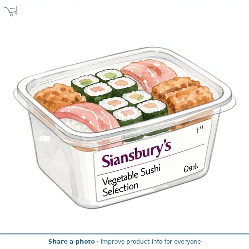 Sainsbury's Vegetable Sushi Selection