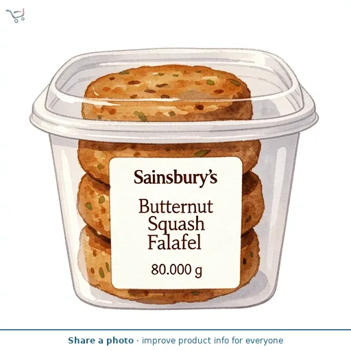 Sainsbury's Butternut Squash Falafel 80g