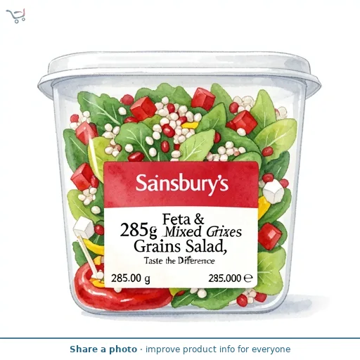 Sainsbury's 285g Feta & Mixed Grains Salad, Taste the Difference