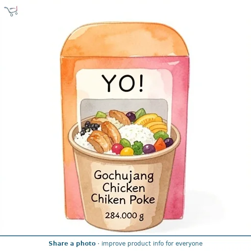 YO! Gochujang Chicken Poke 284g