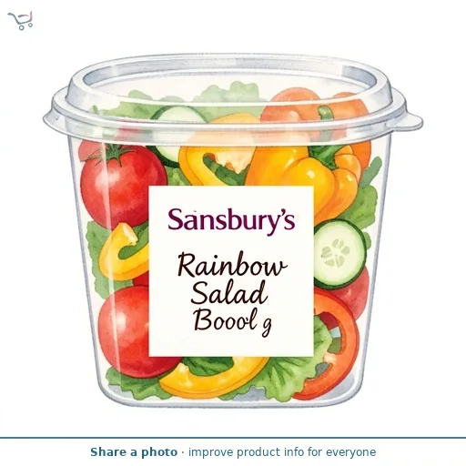 Sainsbury's Rainbow Salad Bowl 175g