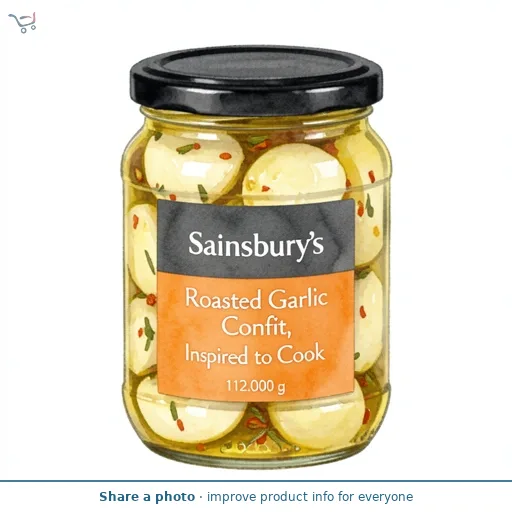 Sainsbury's Roasted Garlic Confit, Inspired to Cook 180g (112g*)