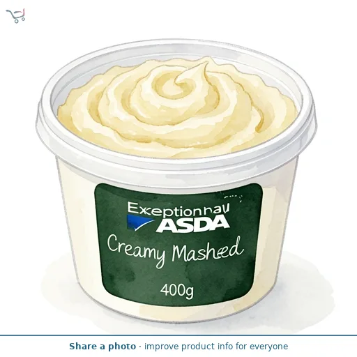 Exceptional by ASDA Creamy Mashed Potato 400g
