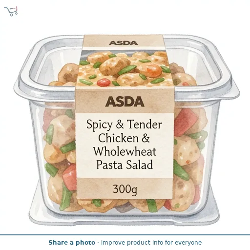 ASDA Chicken & Wholewheat Pasta Salad 300g