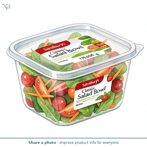 Sainsbury's Classic Salad Bowl 175g
