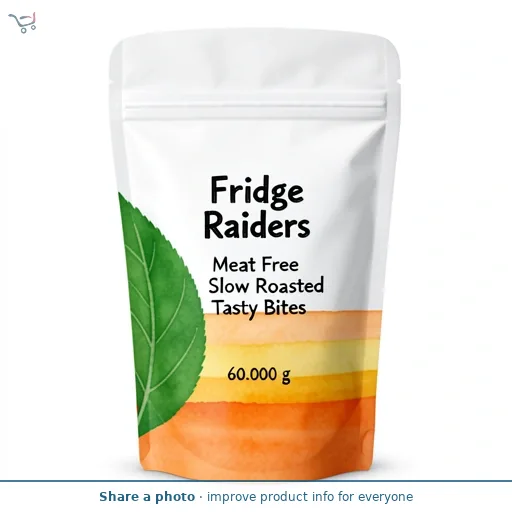 Fridge Raiders Meat Free Slow Roasted Tasty Bites 60g