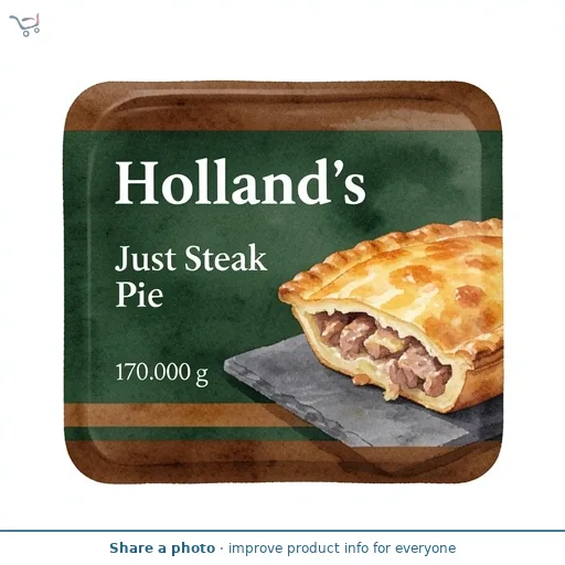 Holland's Just Steak Pie