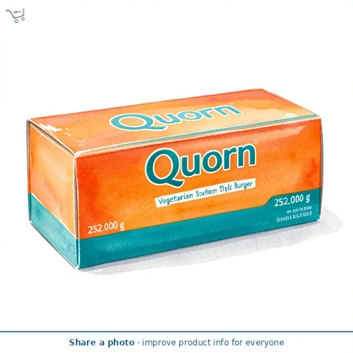 Quorn Vegetarian Southern Style Burger 252g