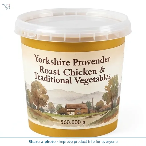 Yorkshire Provender Roast Chicken & Traditional Vegetables 560g