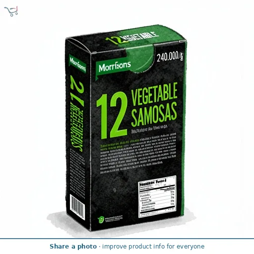 Morrisons 12 Vegetable Samosas