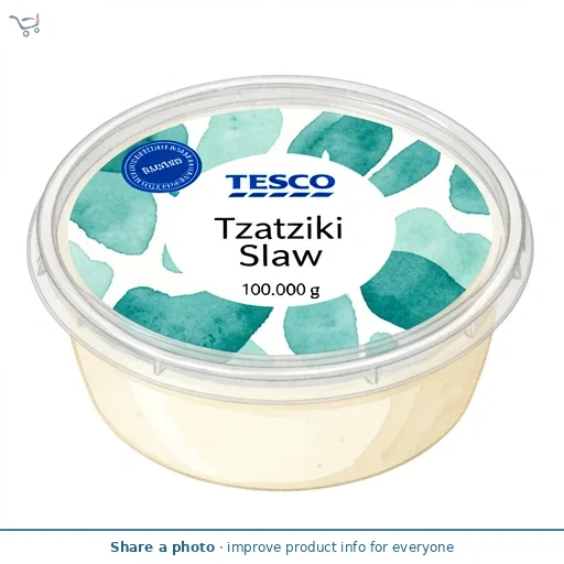 Tesco Tzatziki Slaw 100g