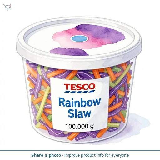 Tesco Rainbow Slaw 100g