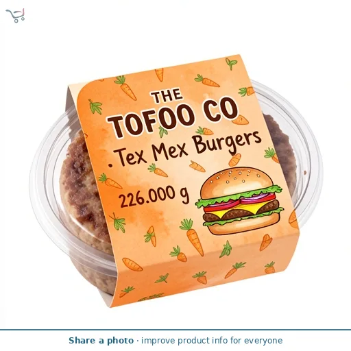 The Tofoo Co. Tex Mex Burgers 226g 