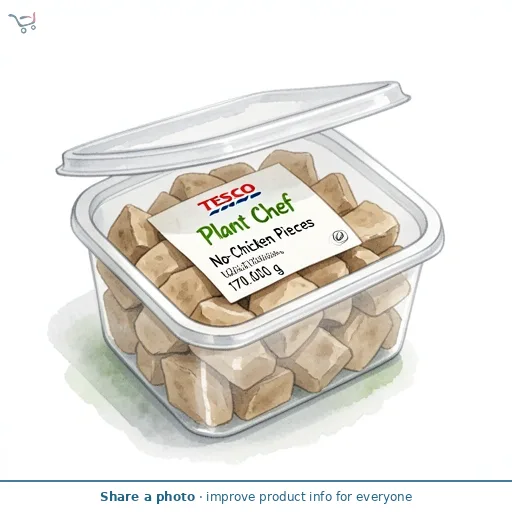 Tesco Plant Chef No-Chicken Pieces 170g
