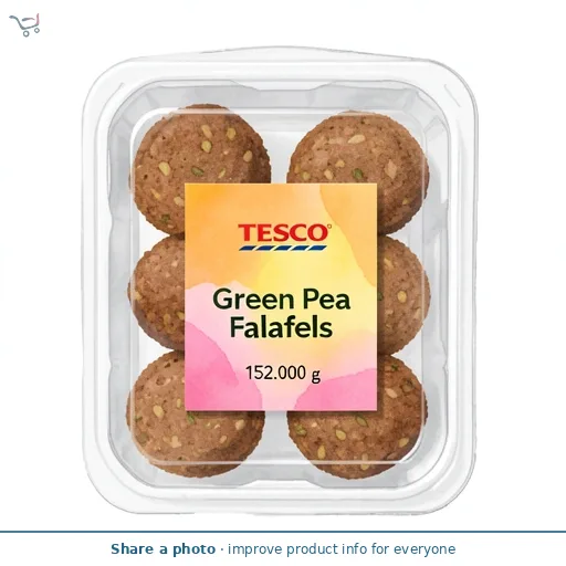 Tesco Green Pea Falafels 152g