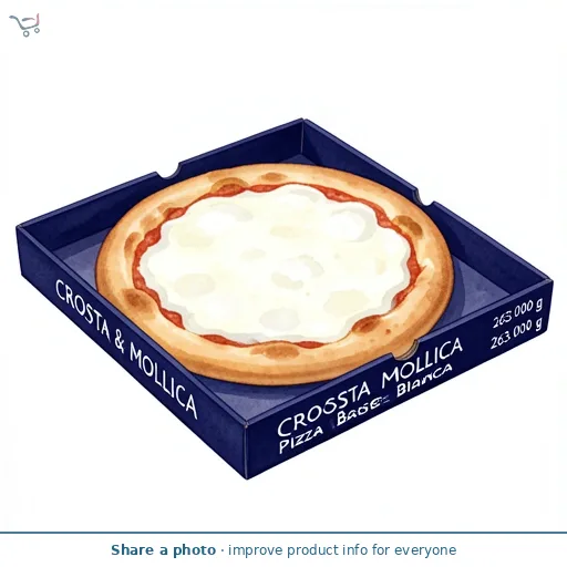 Crosta Mollica Pizza Base Bianca 263g