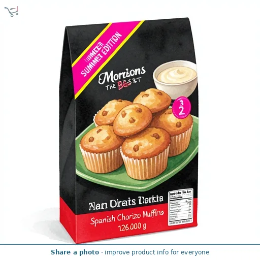 Morrisons The Best Spanish Chorizo Muffins 126g