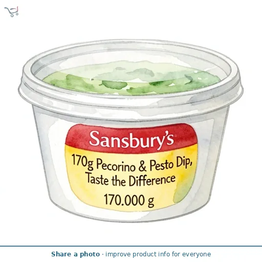 Sainsbury's 170g Pecorino & Pesto Dip, Taste the Difference