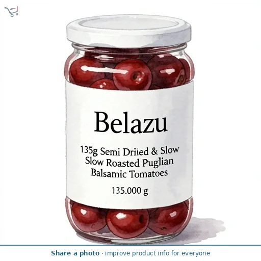 Belazu 135g Semi Dried & Slow Roasted Puglian Balsamic Tomatoes