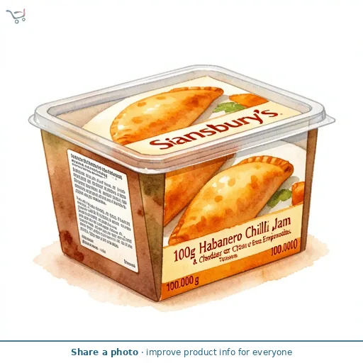 Sainsbury's 100g Habanero Chilli Jam & Cheddar Cheese Empanadas, Taste the Difference