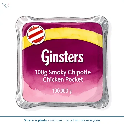 Ginsters 100g Smoky Chipotle Chicken Pocket