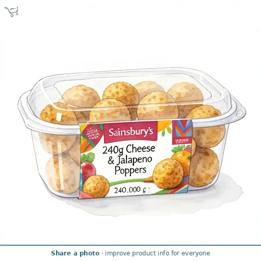 Sainsbury's Takeaway Jalapeño Poppers 240g