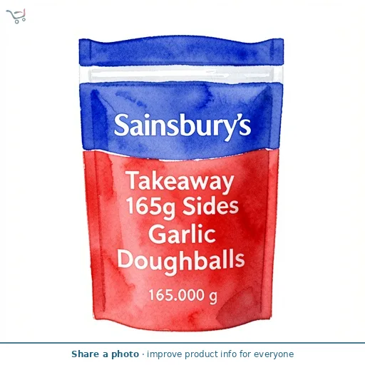 Sainsbury's Takeaway 165g Sides Garlic Doughballs
