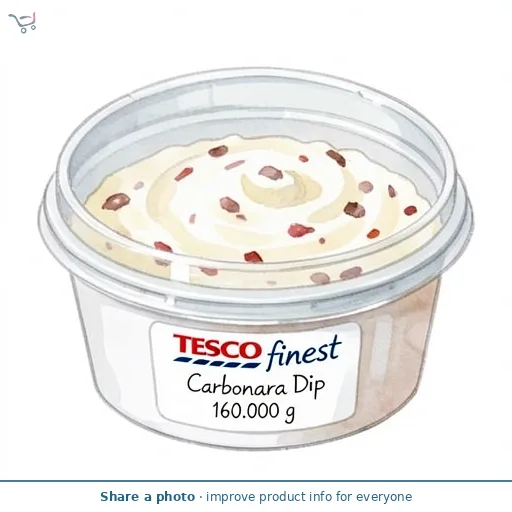 Tesco Finest Carbonara Dip 160g