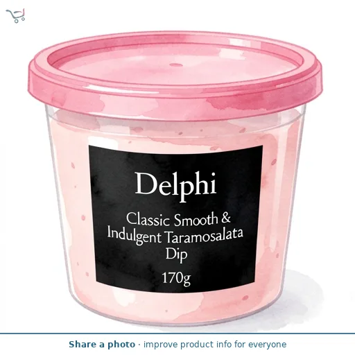 Delphi Classic Smooth & Indulgent Taramosalata Dip 170g