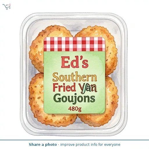 Ed's Southern Fried Vegan Goujons 480g