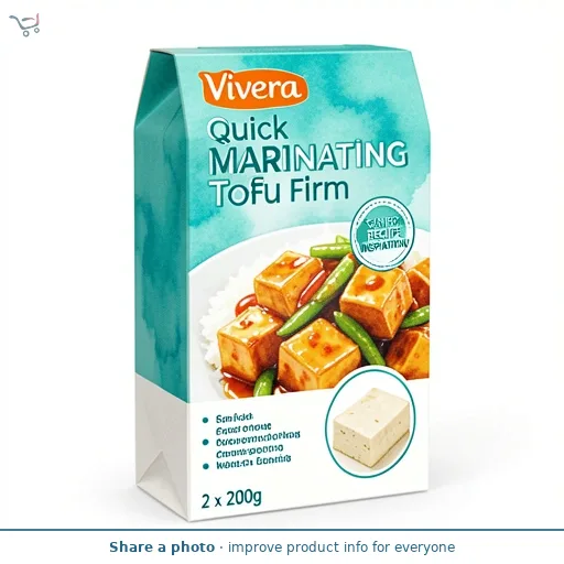 Vivera Quick Marinating Tofu Firm 2 x 200g