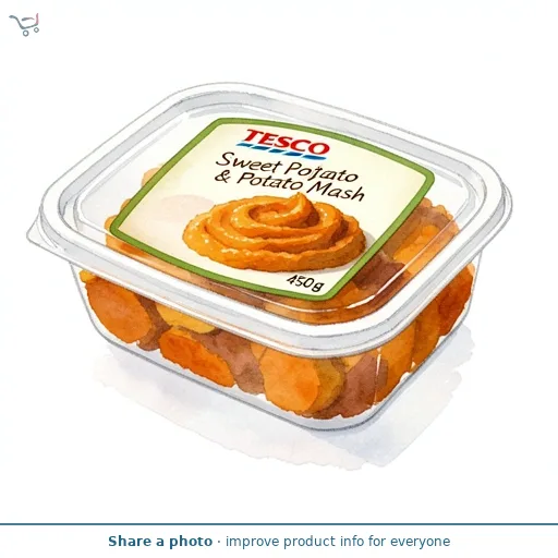 Tesco Sweet Potato & Potato Mash 450g