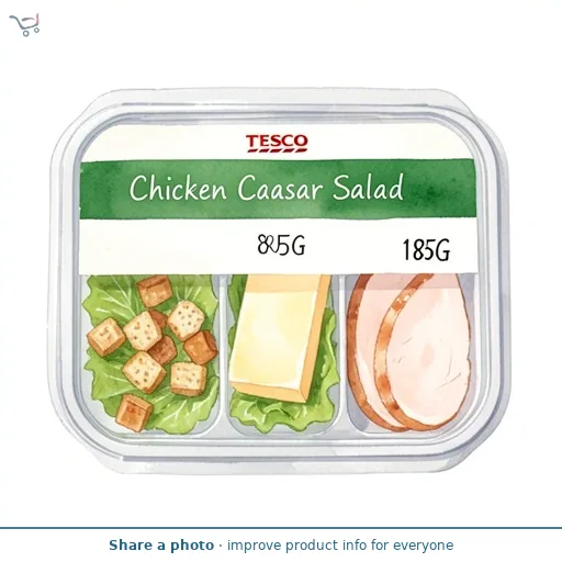 Tesco Chicken Caesar Salad 185G
