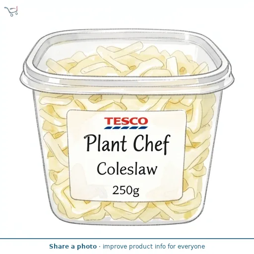 Tesco Plant Chef Coleslaw 250g