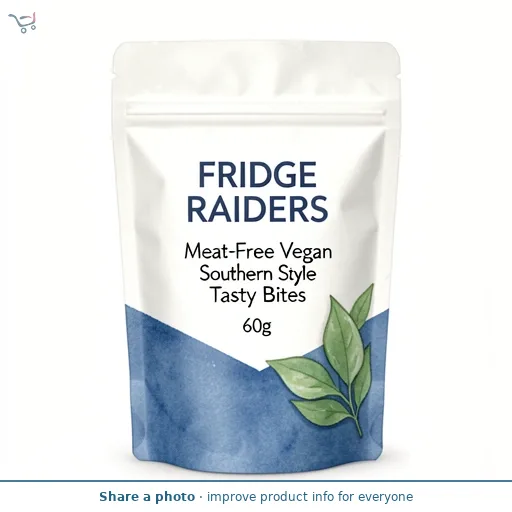 Fridge Raiders Meat Free Southern Style Tasty Bites 60g