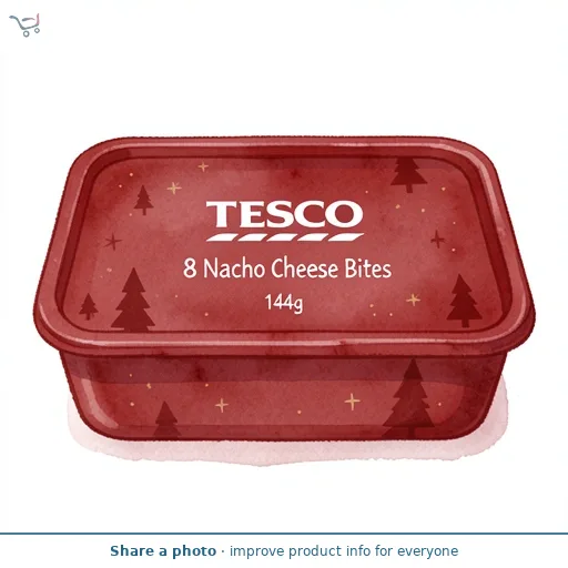Tesco 8 Nacho Cheese Bites 144g