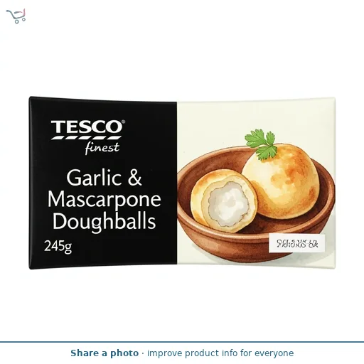 Tesco Finest Garlic & Mascarpone Doughballs 245g