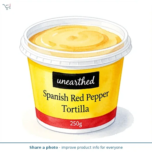 Unearthed Spanish Red Pepper Omelette 250g