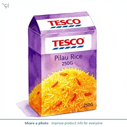Tesco Pilau Rice 250G