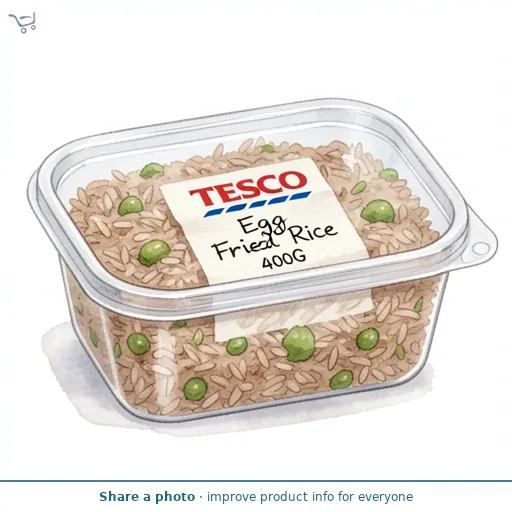 Tesco Egg Fried Rice 400G